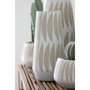 Voir la diapositive 3 : Paris Prix Vase Déco en Grès  Kai  32cm Beige & Blanc