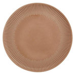 SECRET DE GOURMET Lot de 6 Assiettes Plates  Chloe  27cm Moka
