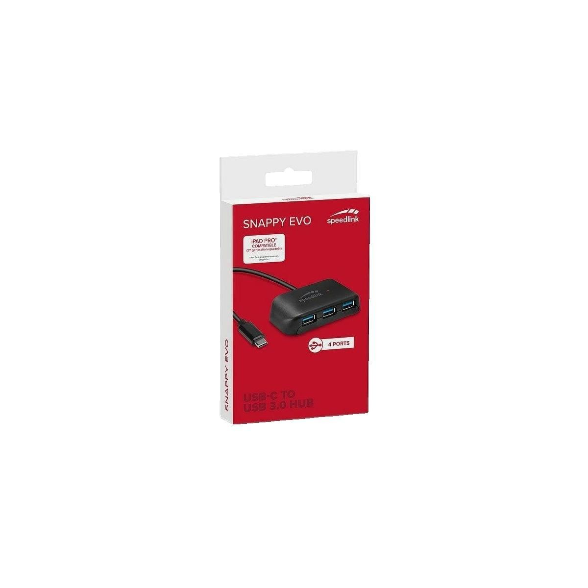 Speedlink Hub USB Speed-Link Snappy Evo 4 ports USB-A 3.0