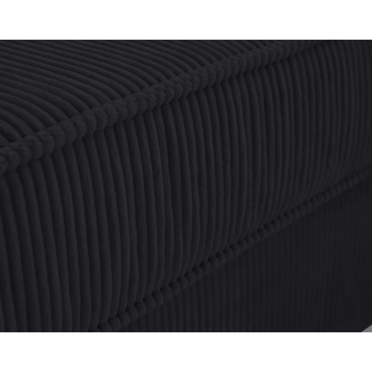 LISA DESIGN Jake - canapé déhoussable d'angle droit 5 places en velours côtelé