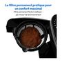 Voir la diapositive 3 : Medion Cafetiere Filtre Digitale Isotherme avec Broyeur - MEDION - 1000W - 1,0L - Noir