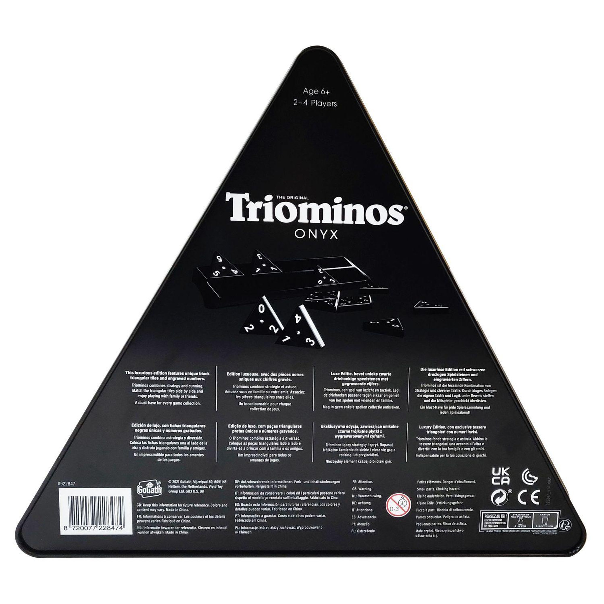 Voir la diapositive 3 : GOLIATH Jeu Triominos Onyx