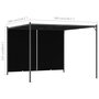 Voir la diapositive 6 : VIDAXL Pergola de jardin avec toit retractable 3x3 m Anthracite