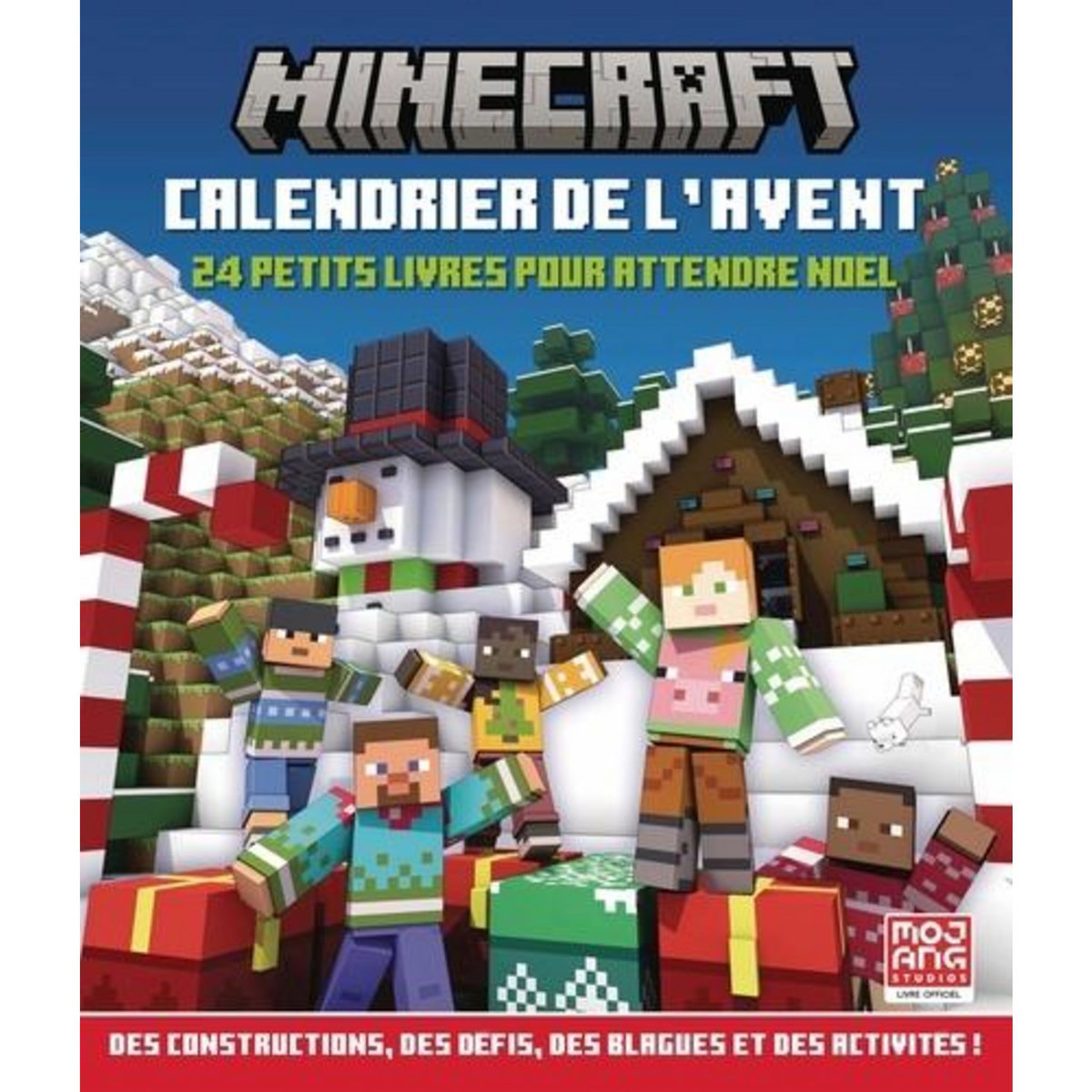 CALENDRIER DE L'AVENT MINECRAFT. 24 PETITS LIVRES POUR ATTENDRE NOEL, Mojang Studios