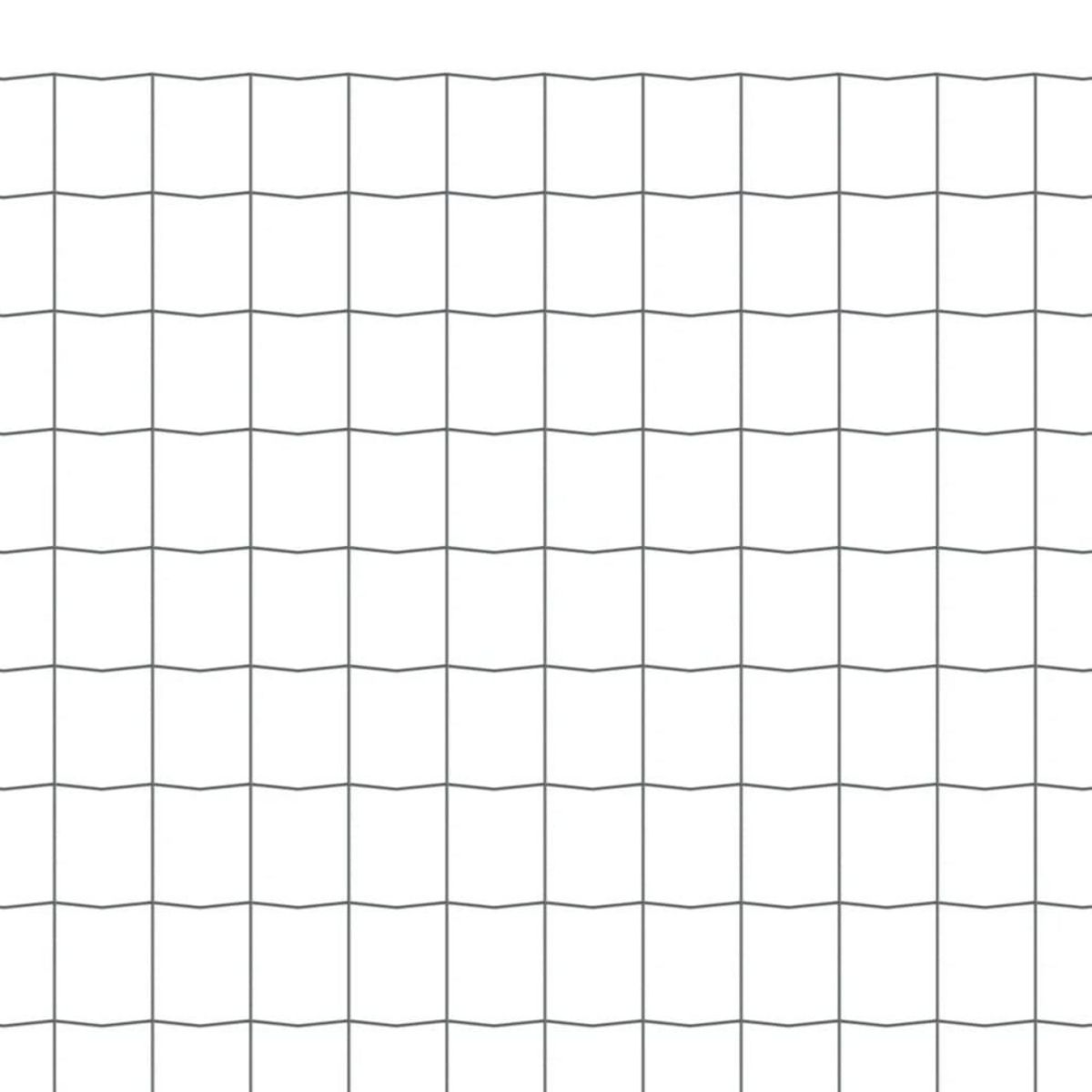 VIDAXL Cloture euro Acier 10 x 0,8 m Gris