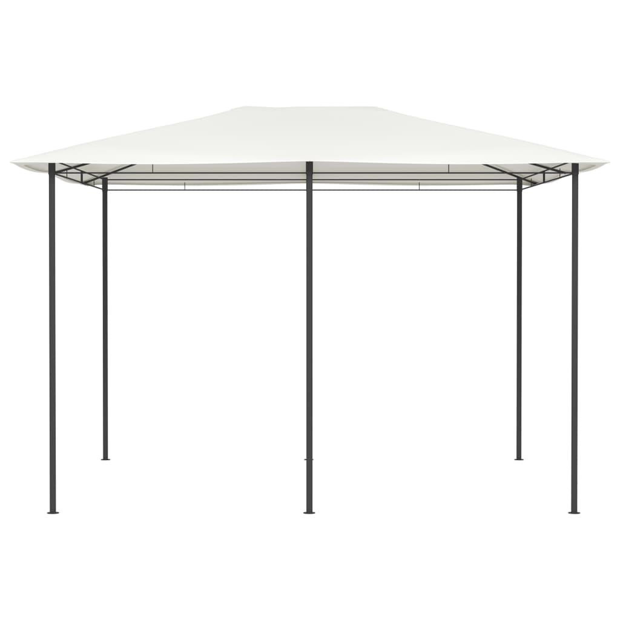 Voir la diapositive 2 : VIDAXL Belvedere 3x4x2,6 m Creme 160 g/m^2