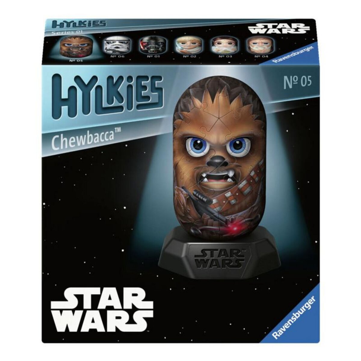 RAVENSBURGER Ravensburger - 3D Puzzle Star Wars Chewbacca, 54 pcs. 12001016 6
