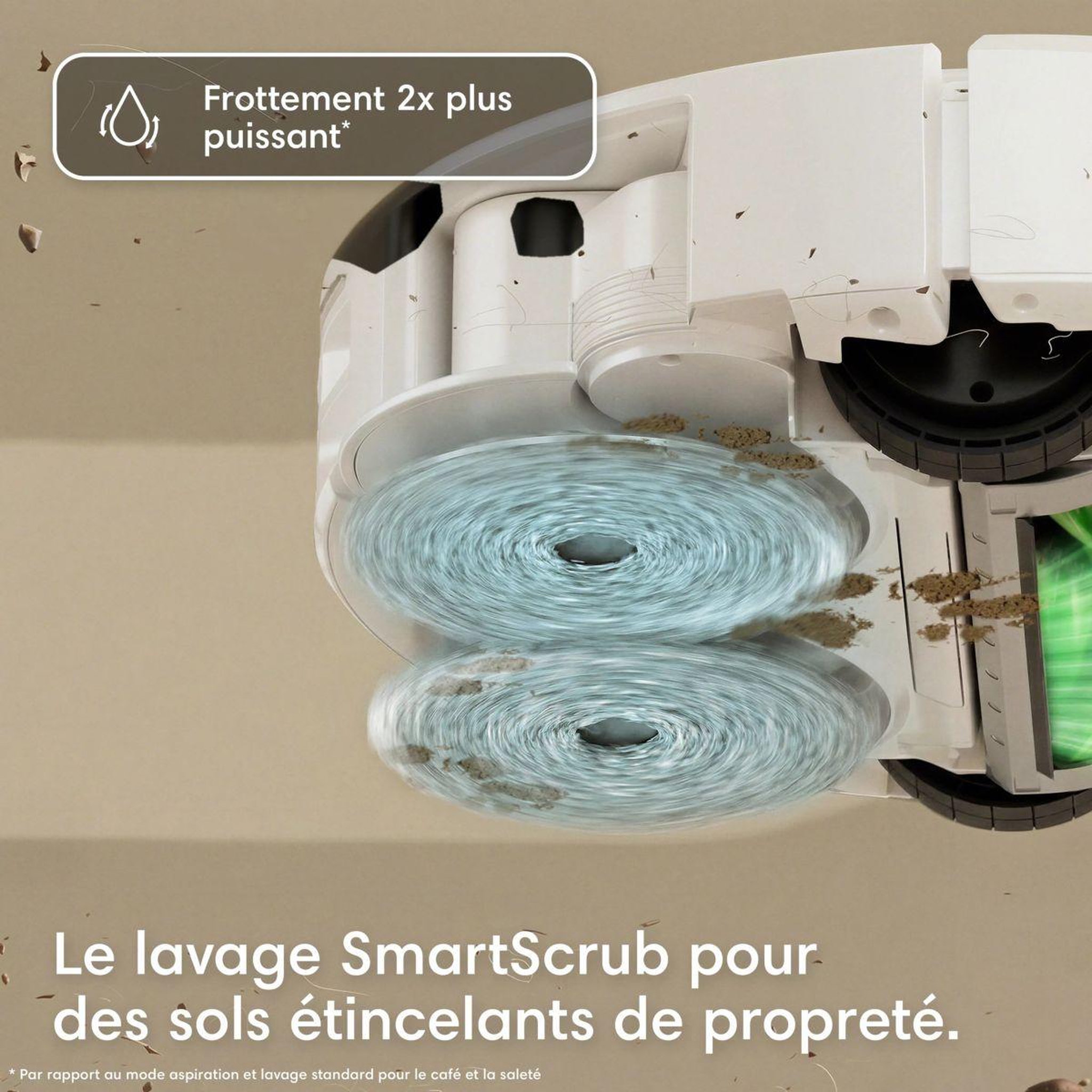 Voir la diapositive 4 : IROBOT Robot Aspirateur Laveur Roomba Plus 515 Combo + AutoWashTM Dock