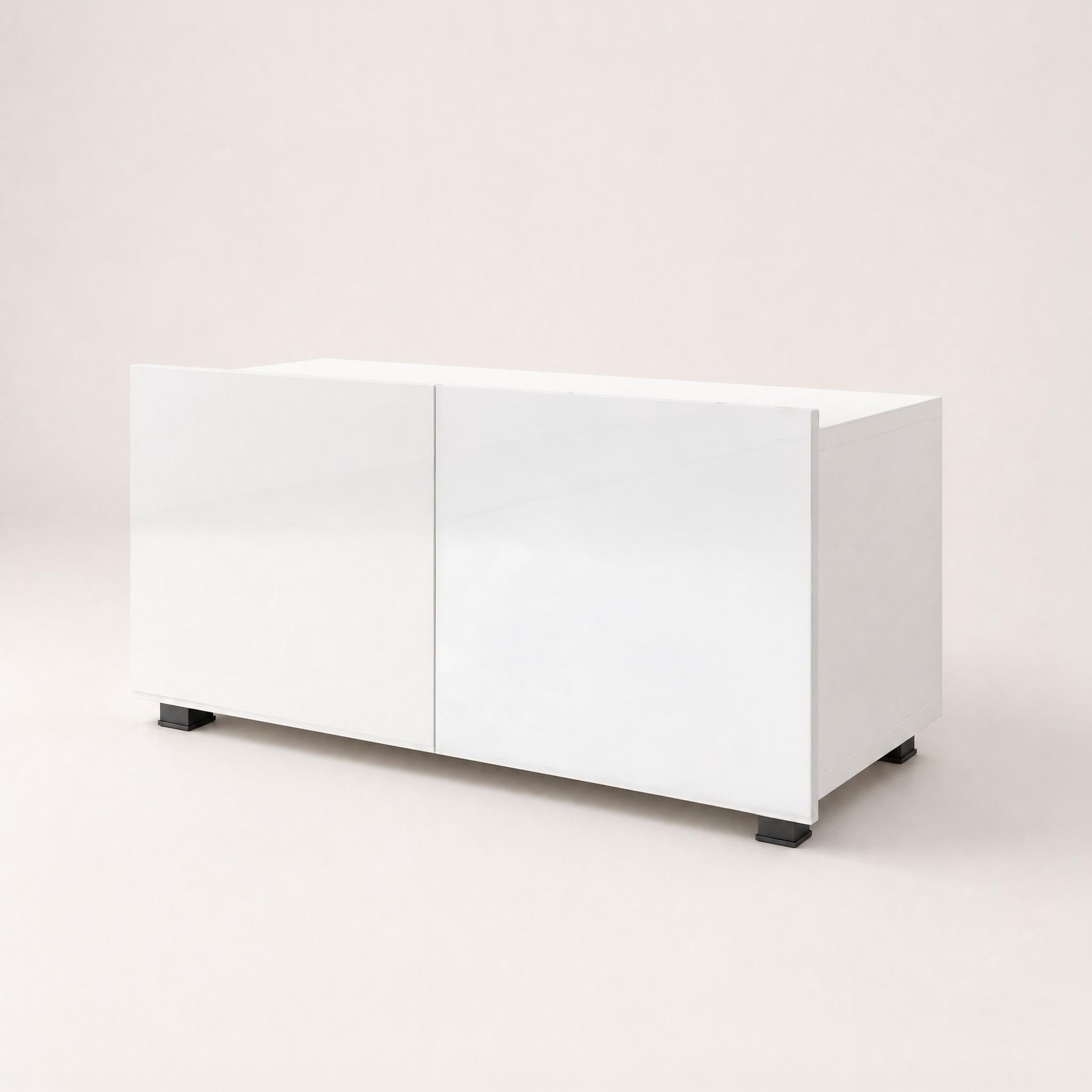 Voir la diapositive 5 : BEST MOBILIER Alix - meuble tv modulable 100 cm - 2 portes