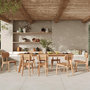 Voir la diapositive 5 : Rendez vous déco Lot de 2 chaises de jardin en bois de teck recyclé-Azia