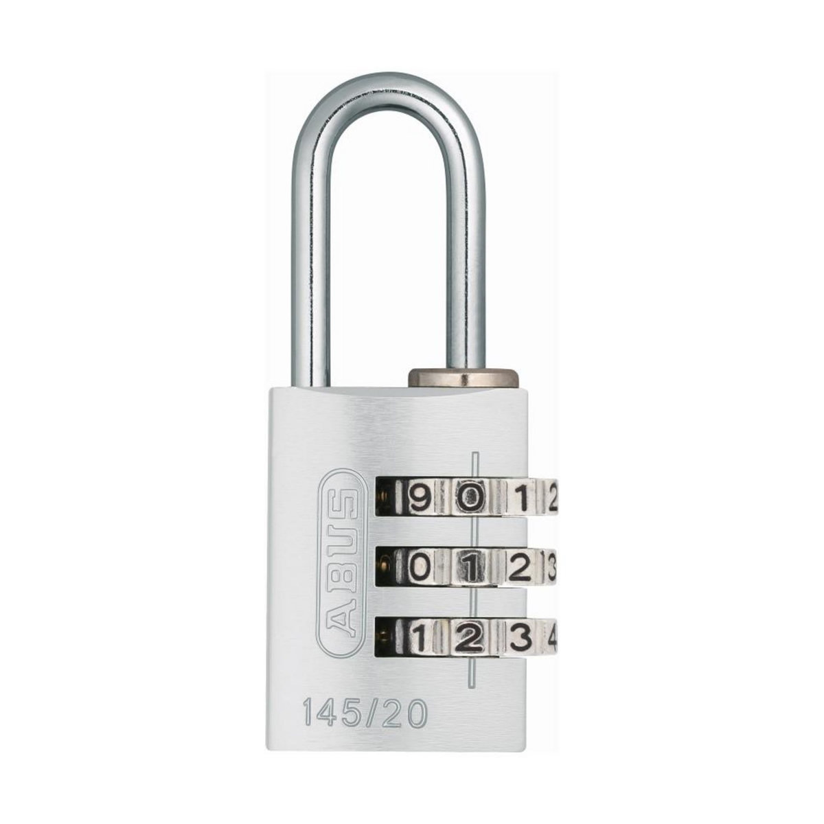 ABUS Cadenas Combinaison 145-20mm Argent