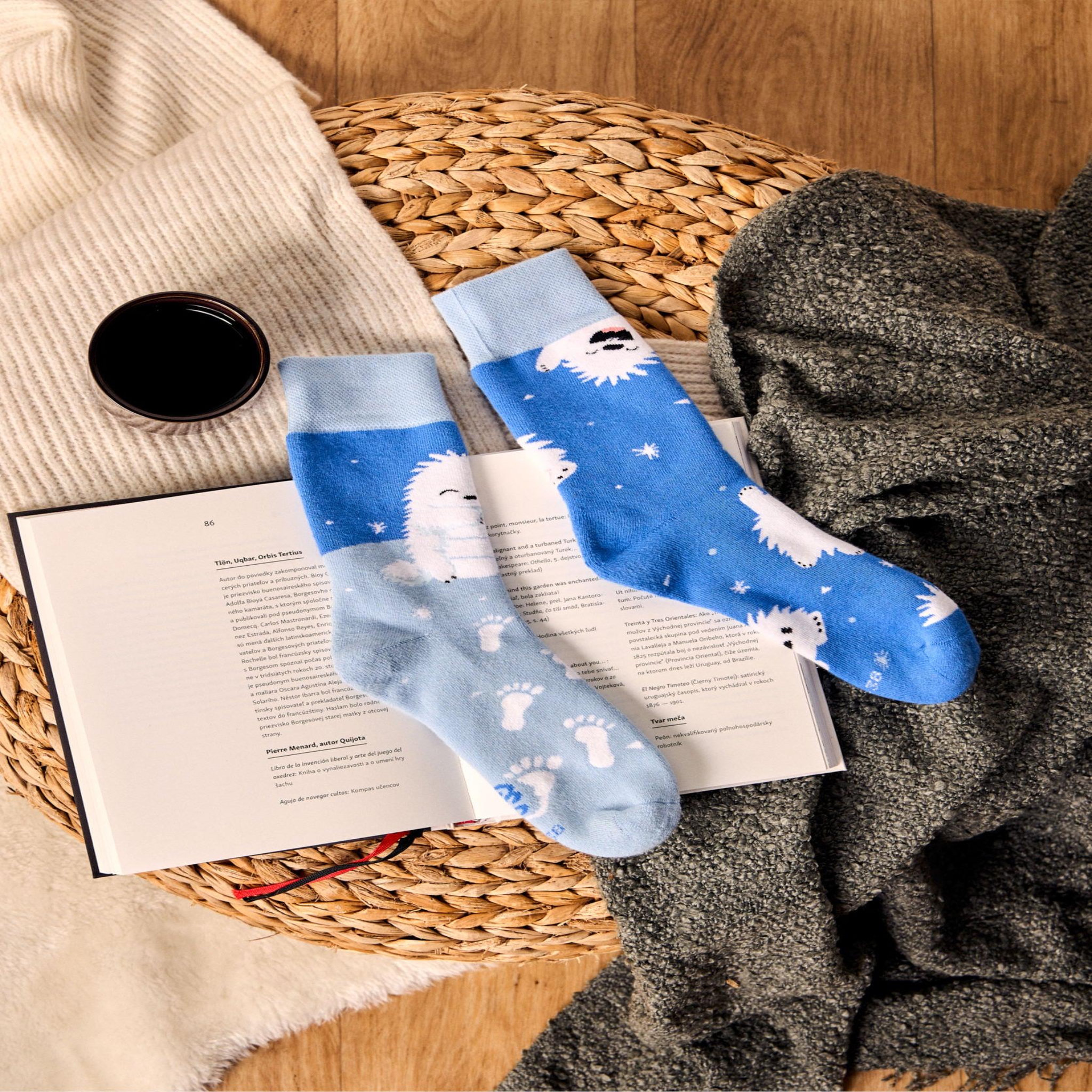 Voir la diapositive 5 : DEDOLES Chaussettes chaudes petit yéti