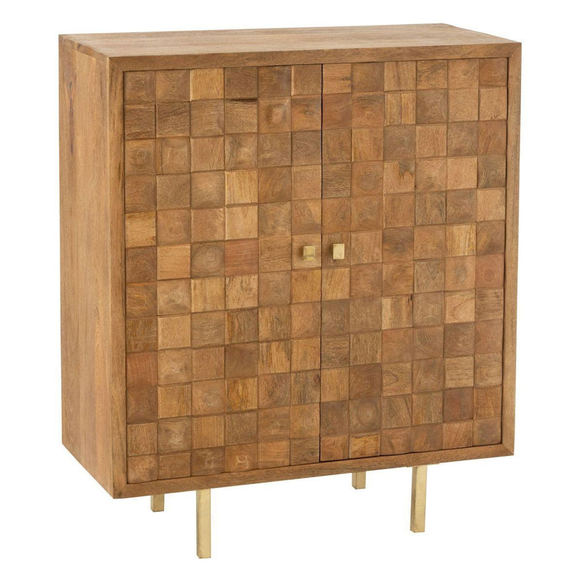 Paris Prix Armoire 2 Portes sur Pied  Nino  104cm Naturel