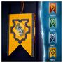 Voir la diapositive 7 : LEGO Harry Potter 76412 - Le blason de la maison Poufsouffle, Jouet avec 3 Minifigurines et Mandragore, Décoration Murale à Collectionner, Château de Poudlard