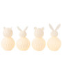 Voir la diapositive 5 : Paris Prix Lampe à Poser LED en Porcelaine  Ours  22cm Blanc