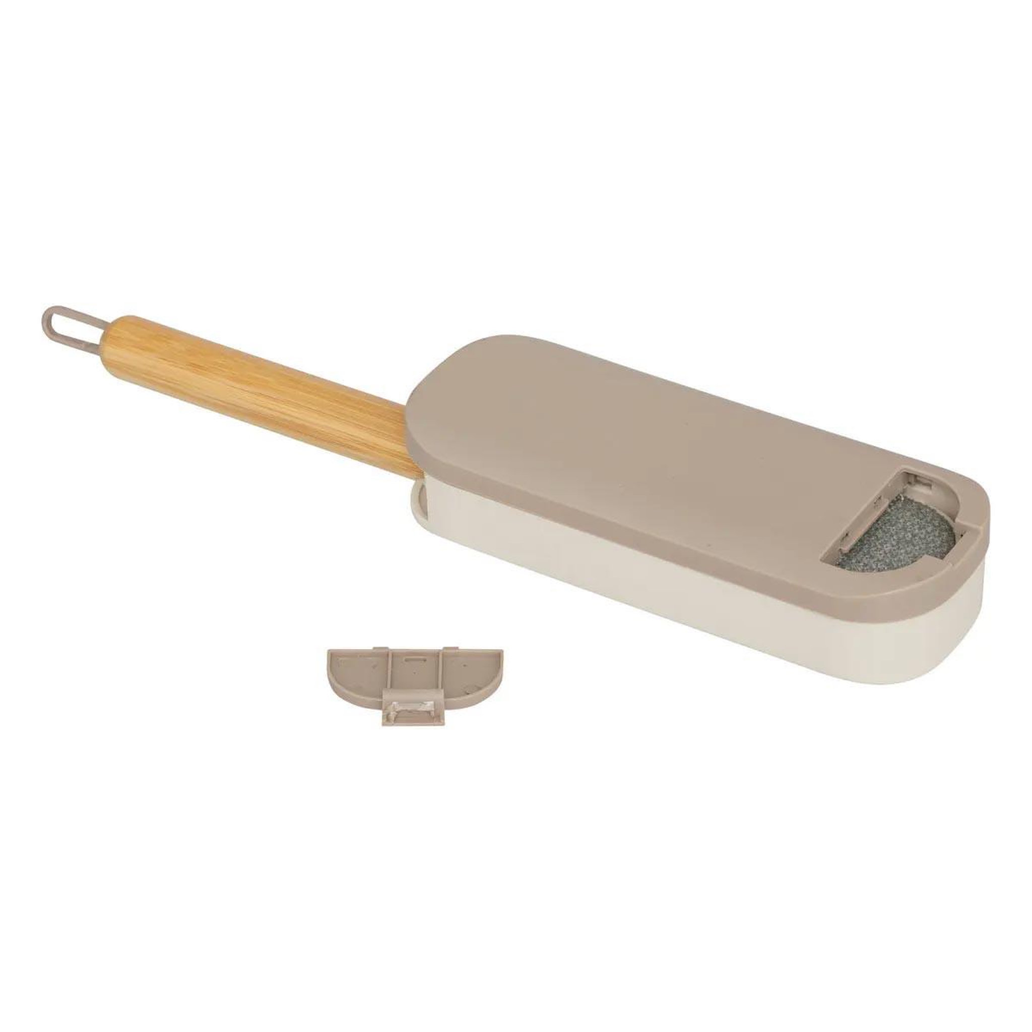 Voir la diapositive 5 : FIVE Brosse pour textile  ramasse-poil  34cm gris