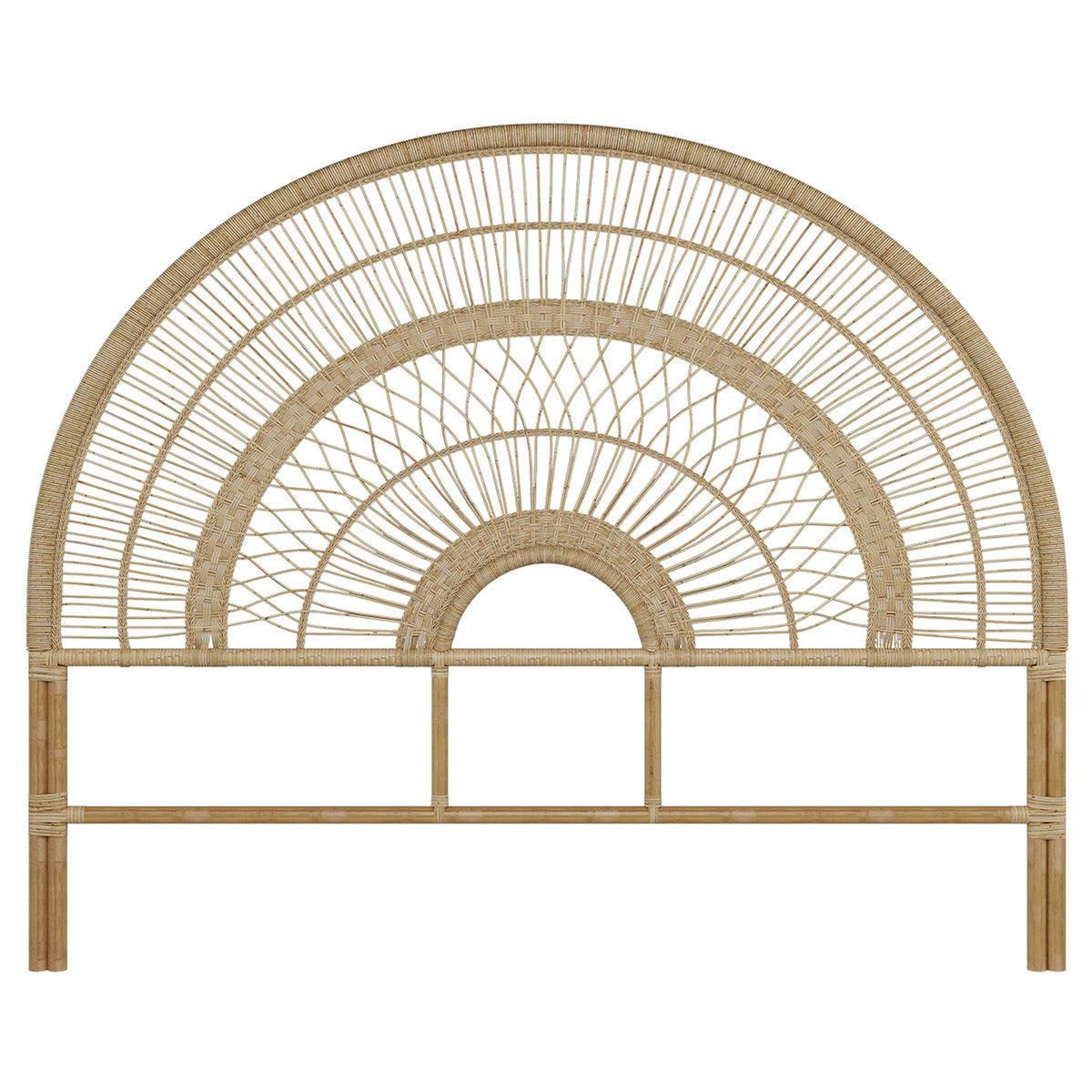 Rendez vous déco Tête de lit en rotin naturel 160 cm-Astéria