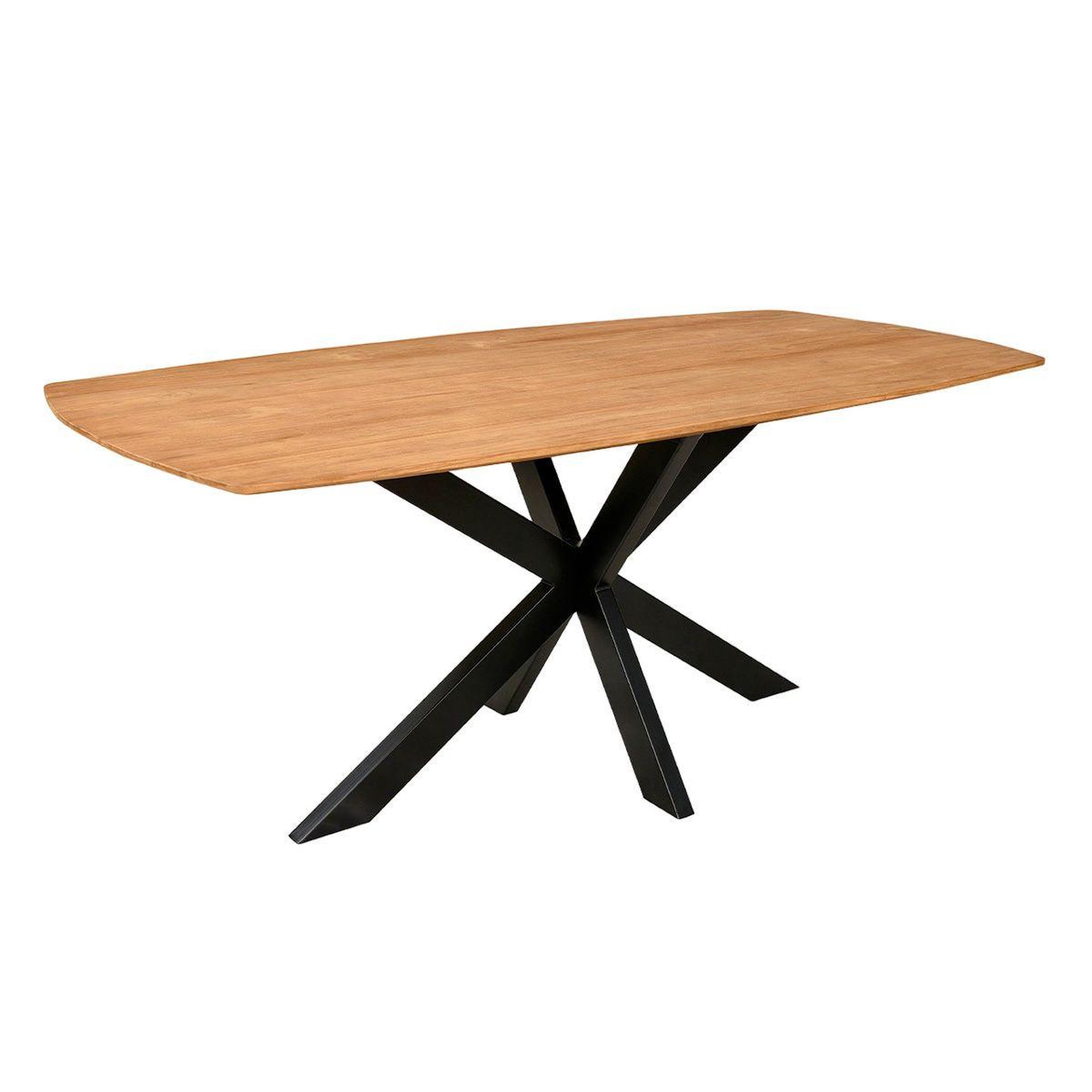 Voir la diapositive 1 : Paris Prix Table à manger en bois  darryl  180cm naturel
