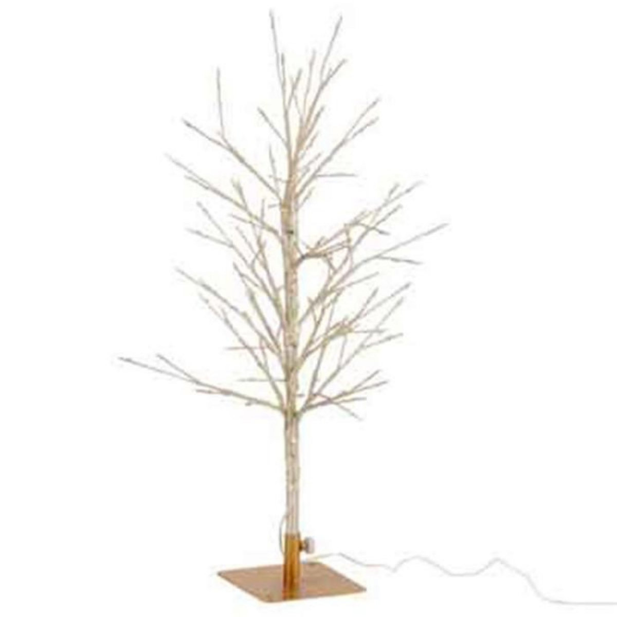 Paris Prix Arbre Déco Led en Métal  Dénudé  60cm Or