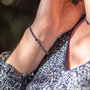 Voir la diapositive 2 : SLOYA Bracelet Paloma en pierres Lapis-lazuli