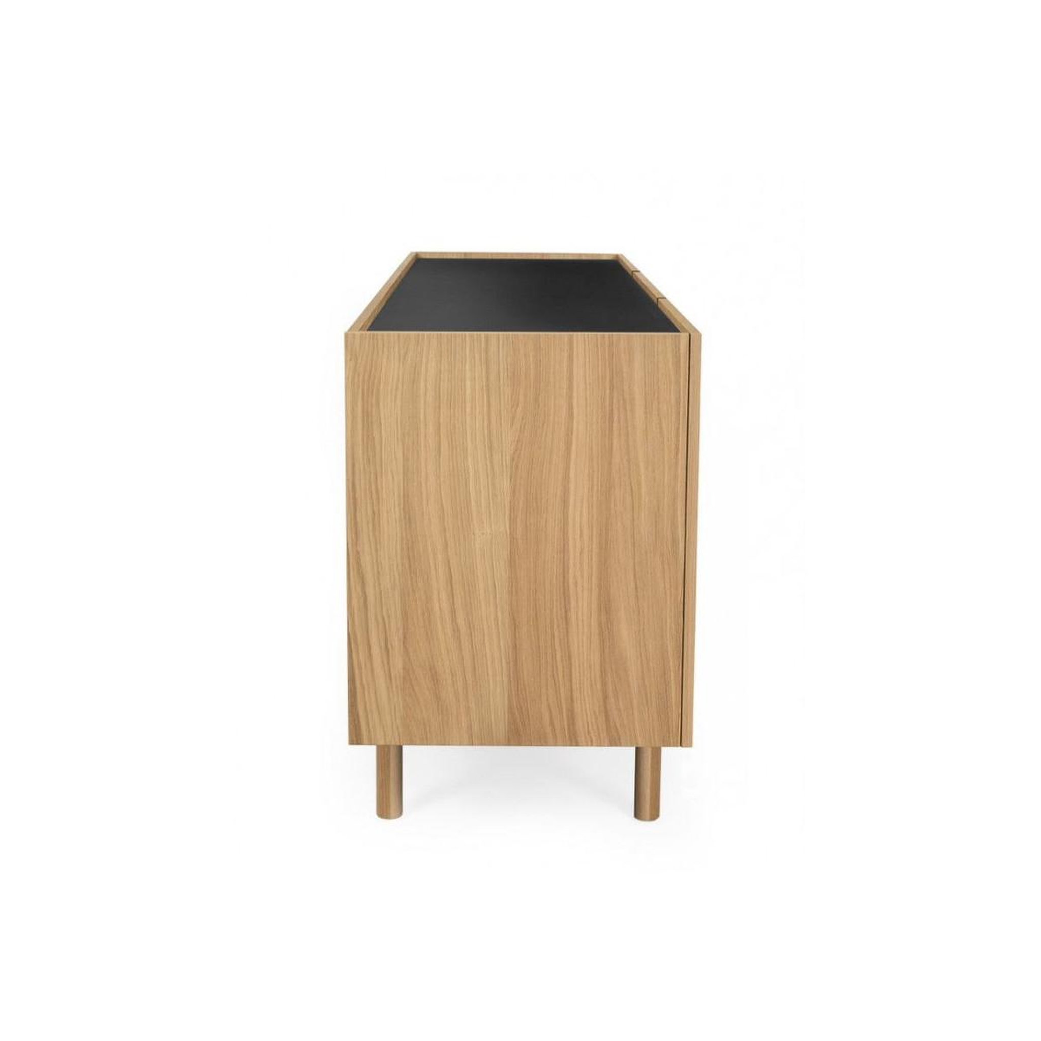 Voir la diapositive 4 : Paris Prix Buffet Design en Bois Massif  Porto II  175cm Chêne