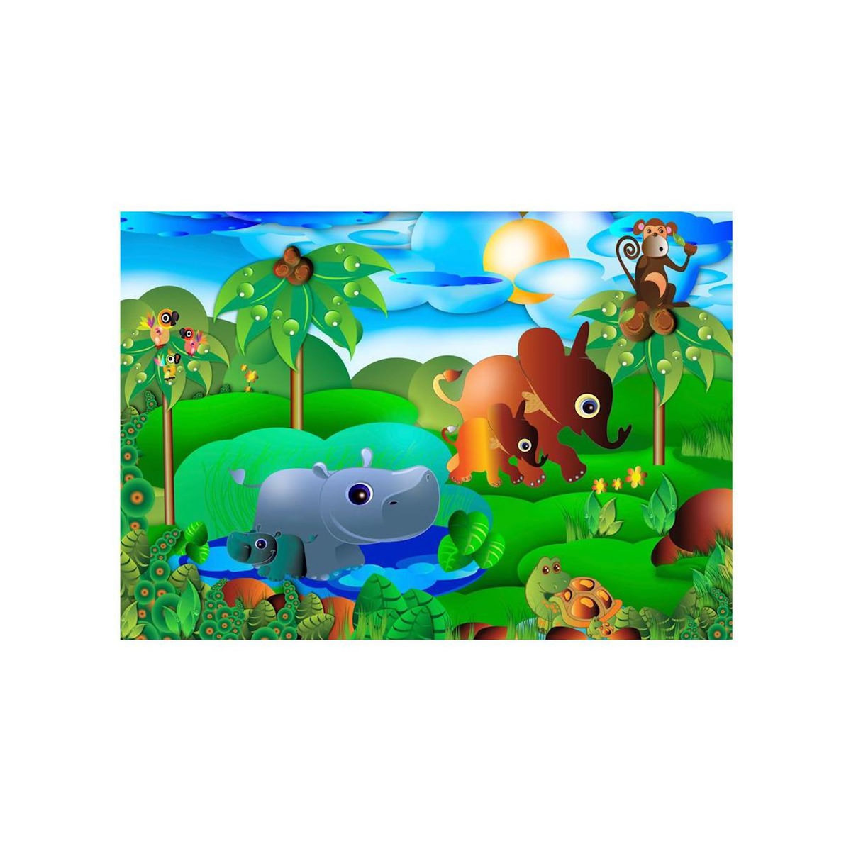 Paris Prix Papier Peint  Animal Family