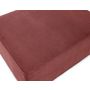 Voir la diapositive 5 : BEST MOBILIER Topaze - pouf - en velours texturé