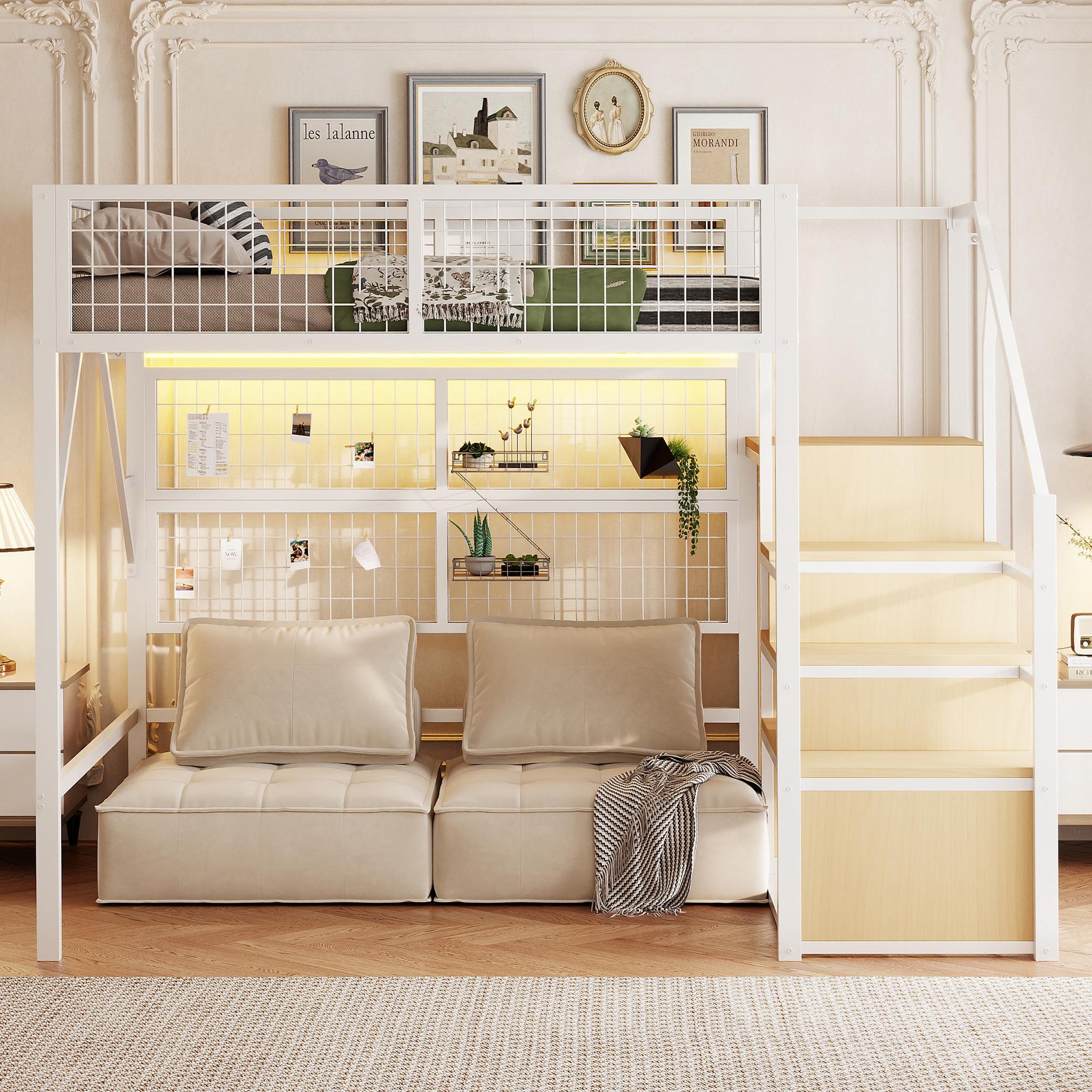 Voir la diapositive 4 : MERAX Lit mezzanine