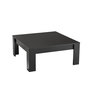 Voir la diapositive 1 : Table basse de salon carrée moderne laqué brillant L100cm MILANO