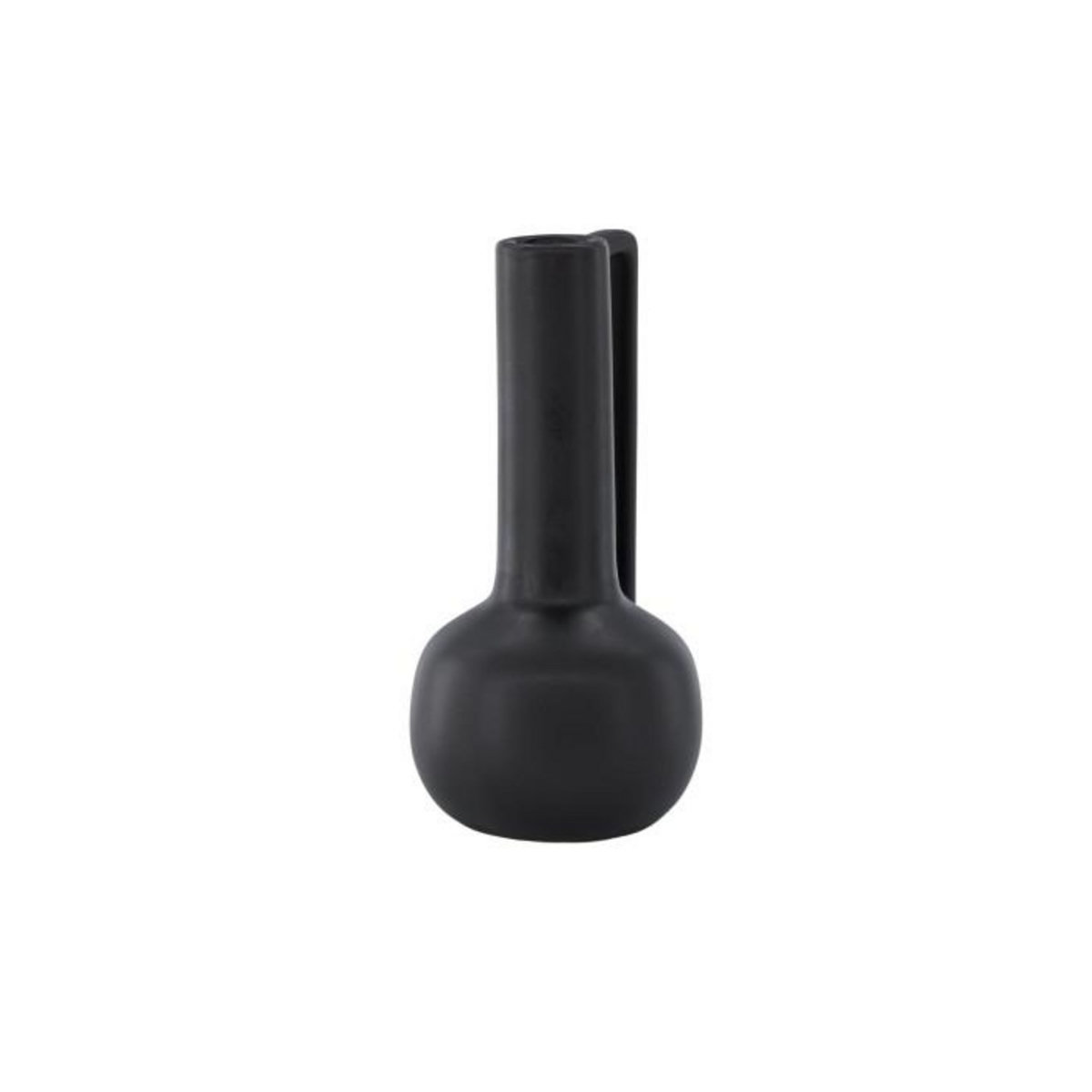 Paris Prix Vase Design en Céramique  Allis  36cm Noir