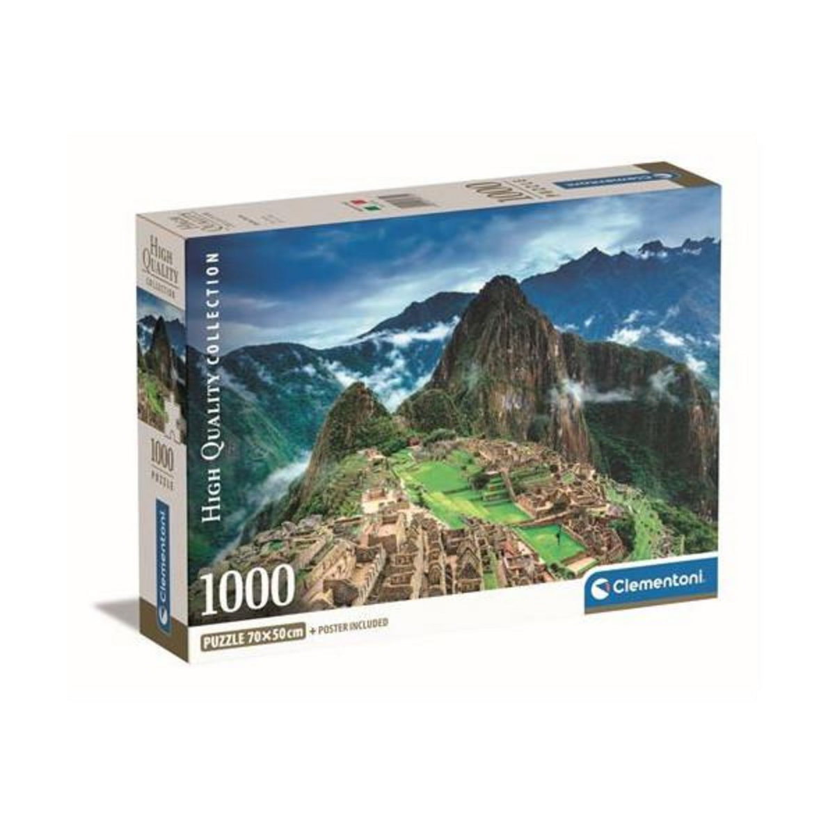 CLEMENTONI Puzzle Compact 1000 pièces Clementoni Machu Picchu