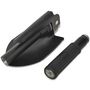 Voir la diapositive 2 : VIDAXL Pelle pliable Acier au carbone Noir