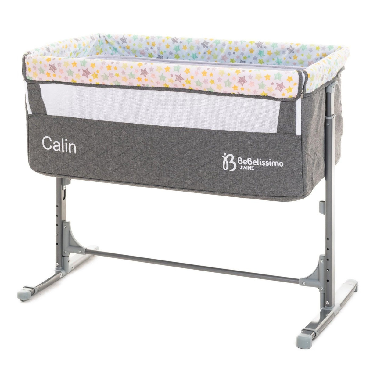 BEBELISSIMO BEBELISSIMO - Lit Cododo - berceau bébé - lit bébé - Calin - dès la naissannce - gris