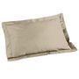 Voir la diapositive 1 : Paris Prix Taie d'Oreiller en Coton Bio  Biolina  50x70cm Taupe