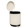 Voir la diapositive 2 : FIVE Poubelle de Salle de Bain  Duo  5L Ivoire