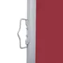 VIDAXL Auvent lateral retractable Rouge 140 x 600 cm