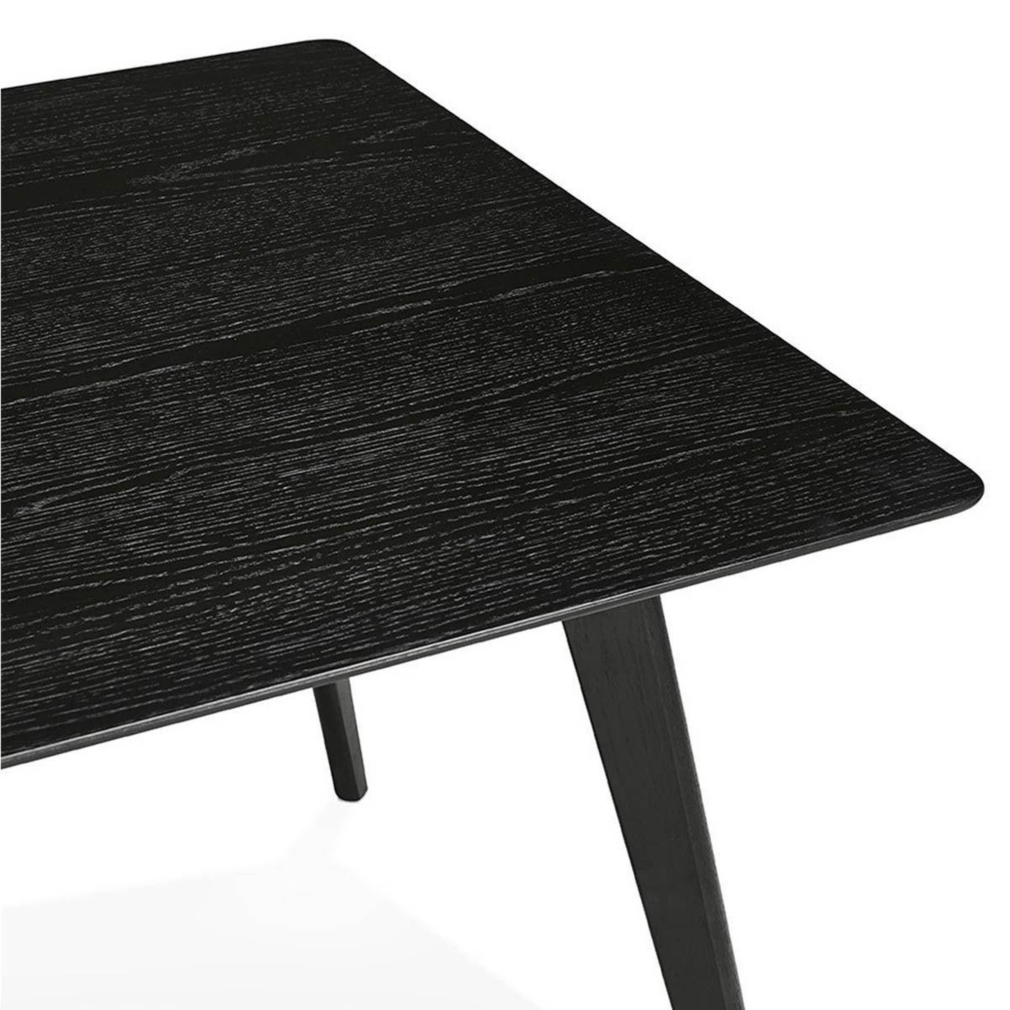 Voir la diapositive 5 : Paris Prix Table à manger design en bois  tabika  180cm noir