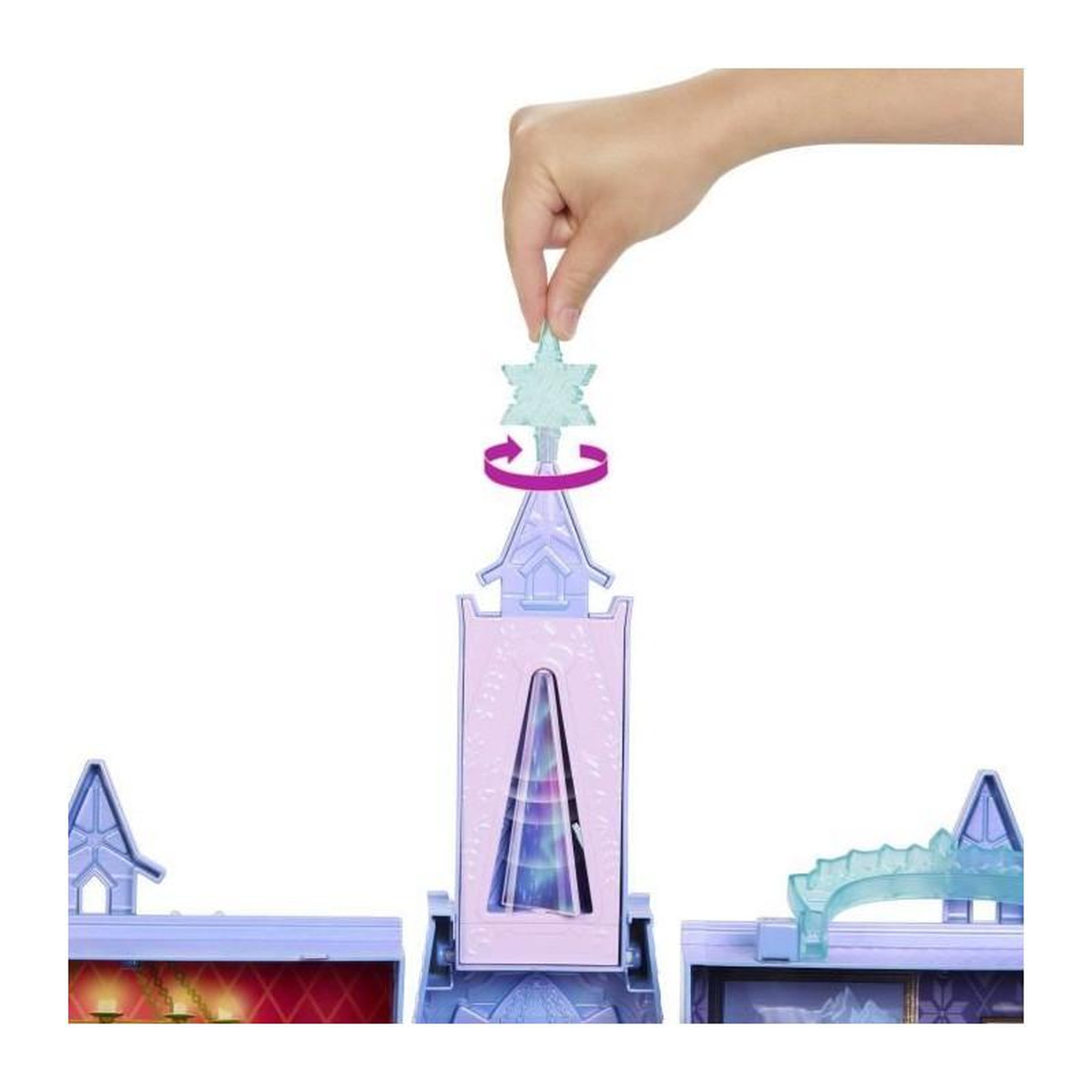 Voir la diapositive 6 : MATTEL CHÂTEAU D'ARENDELLE - MATTEL - HLW61 - POUPEE MANNEQUIN DISNEY