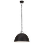 Voir la diapositive 4 : VIDAXL Lampe suspendue industrielle vintage 25 W Noir Rond 41 cm E27