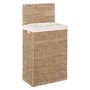 Voir la diapositive 2 : FIVE Panier à Linge en Osier  Seagrass  55cm Naturel