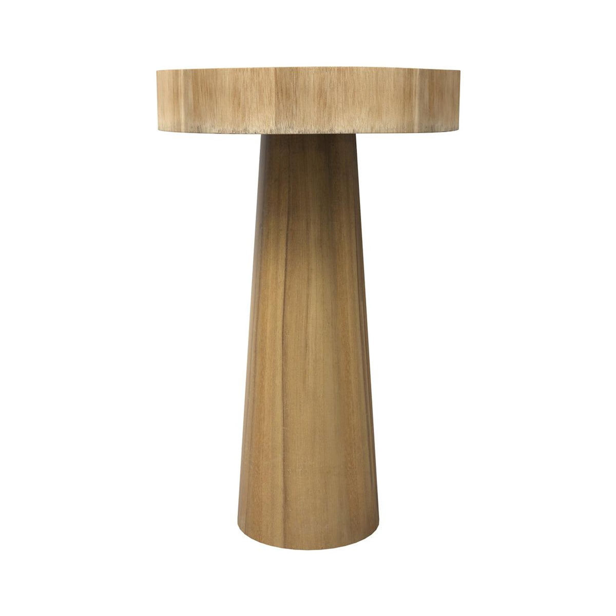 Rendez vous déco Table d'appoint ronde en bois de suar D35 cm-Janah