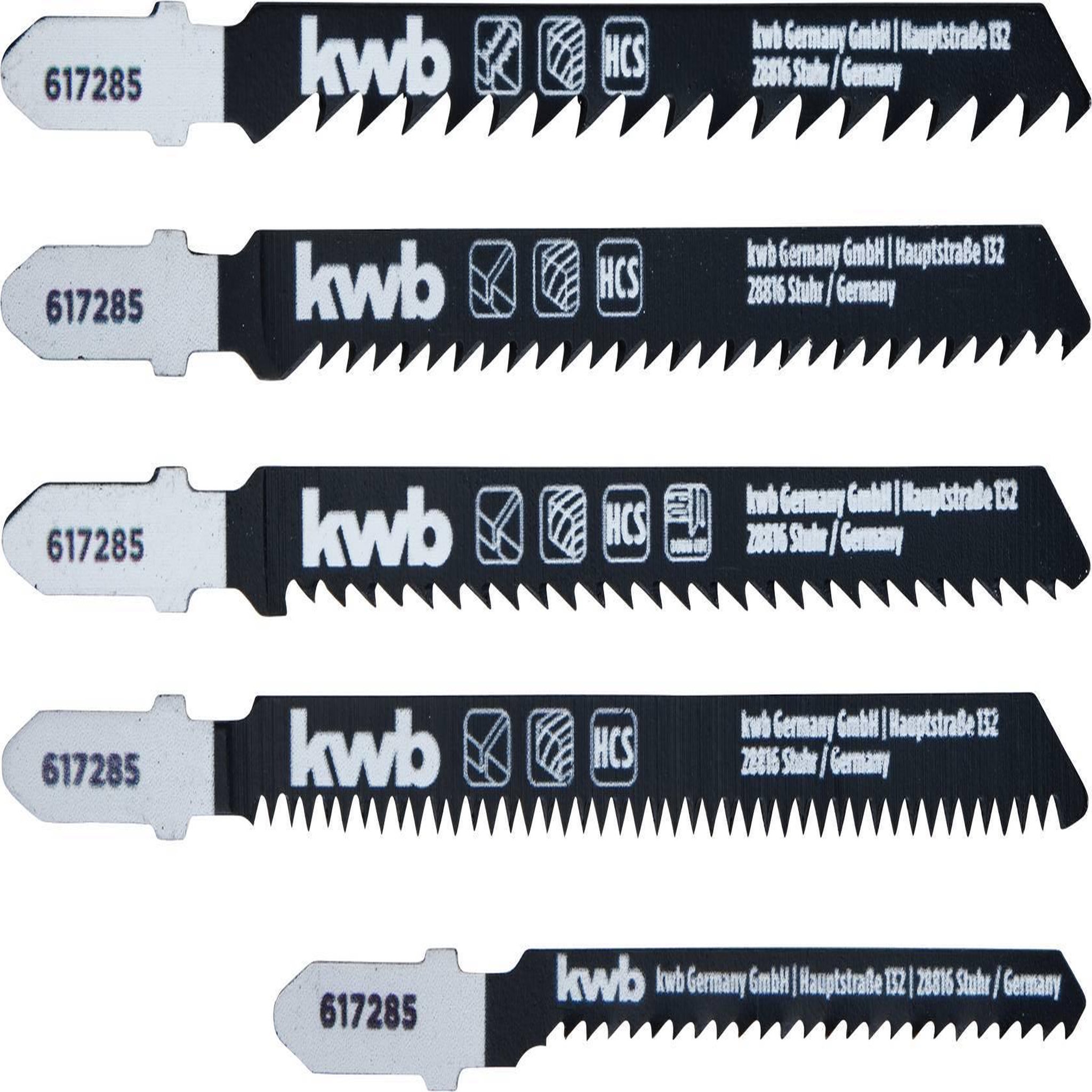 Einhell Accessoires pour Scie sauteuse 5 lames HCS pour le bois en T