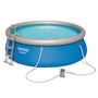 Voir la diapositive 2 : BESTWAY Piscine hors sol diamètre 457 x 122 cm Fast Set