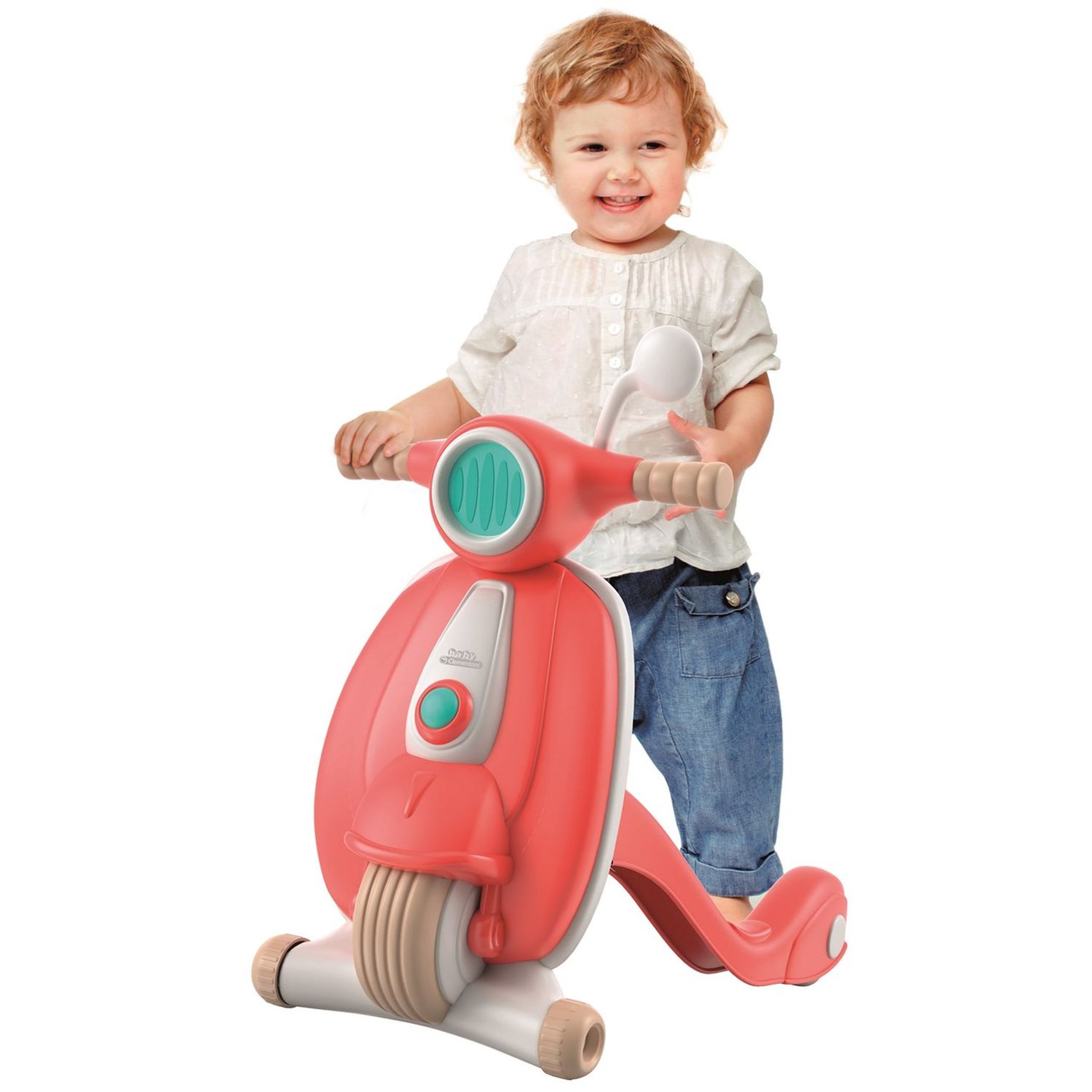 Voir la diapositive 2 : CLEMENTONI Mon premier scooter