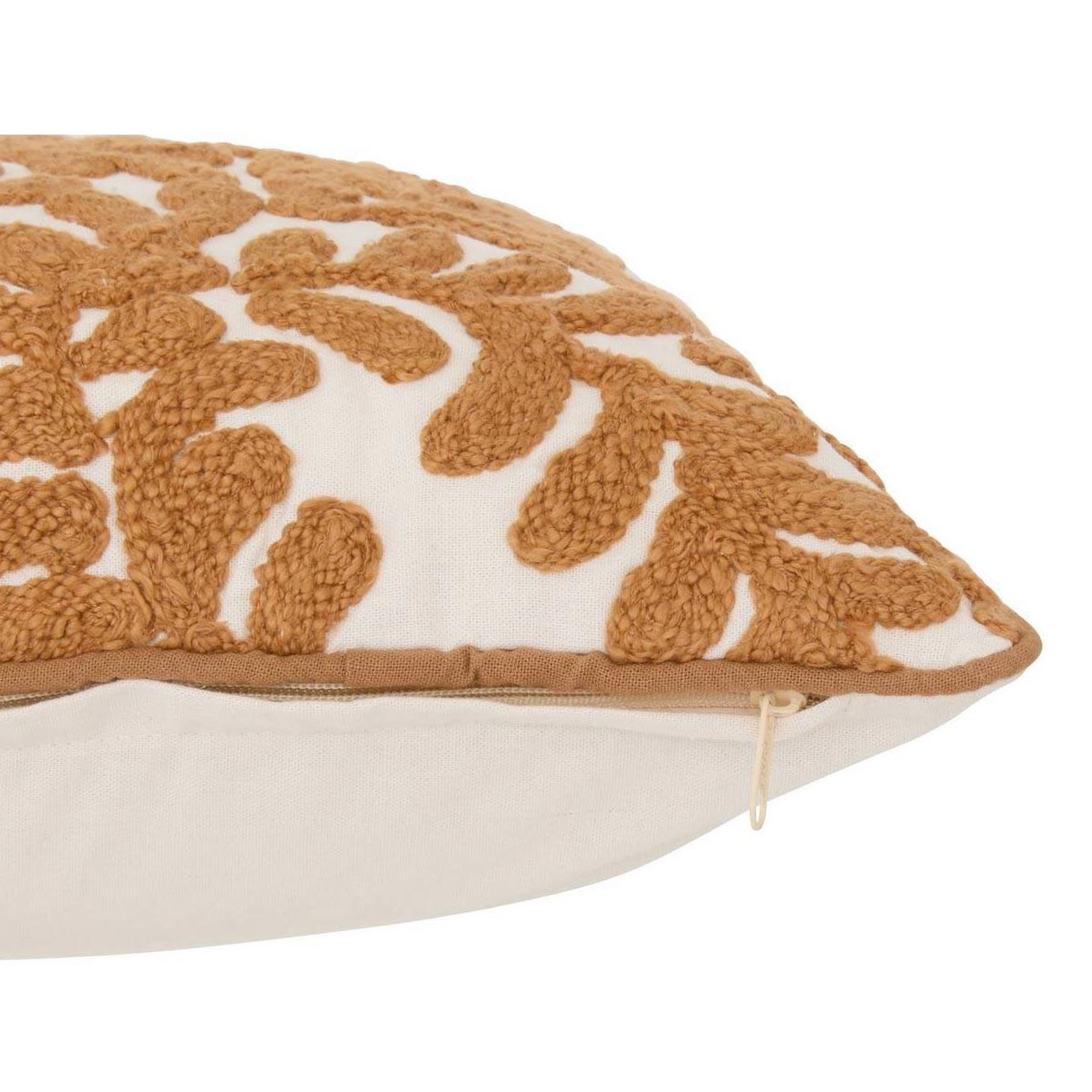 Voir la diapositive 2 : ATMOSPHERA Housse de coussin  sienna  40x40cm camel