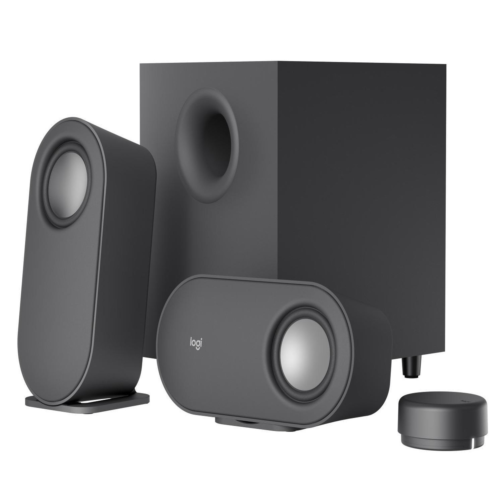 Voir la diapositive 2 : Logitech Haut parleurs sans fil Bluetooth Logitech Z407 pour PC Noir