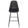 Voir la diapositive 4 : The Home Deco Factory Lot de 2 chaises de bar MALO - Noir