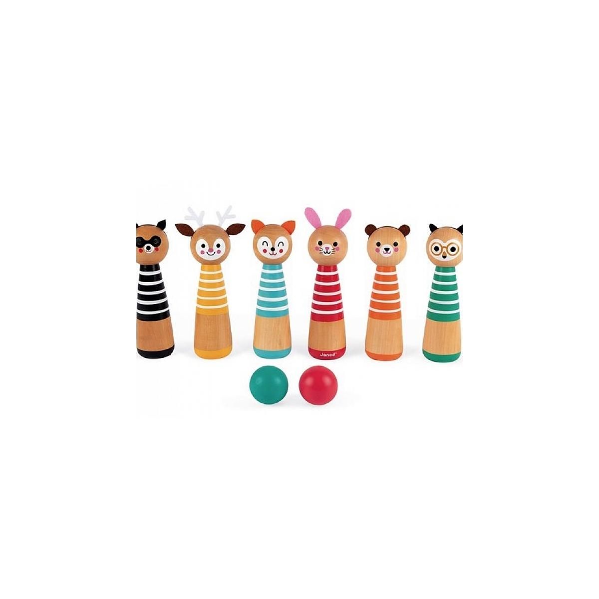 Juratoys-Janod Mes premieres quilles bois