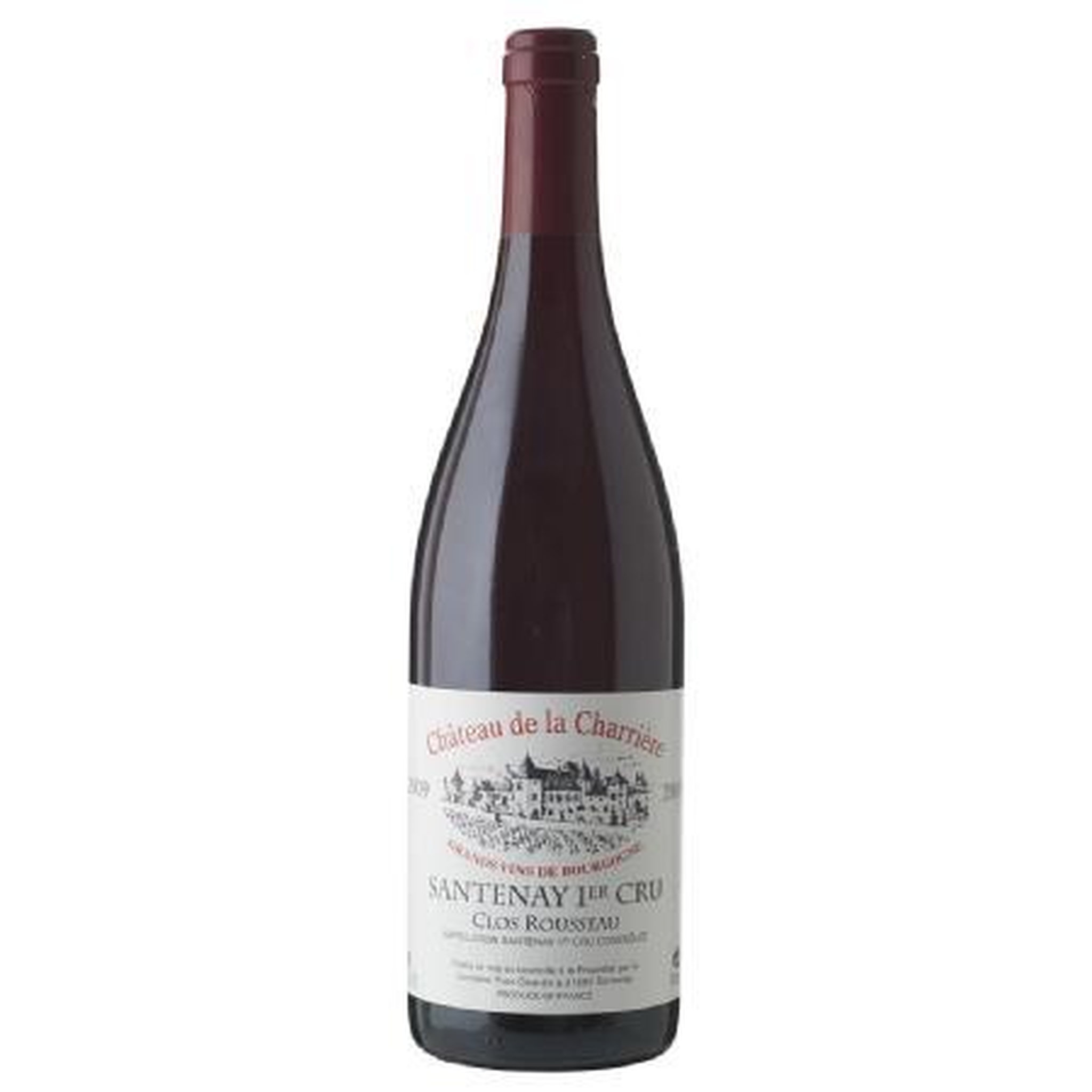 Domaine Yves Girardin Château de la Charrière Clos Rousseau Santenay Rouge 