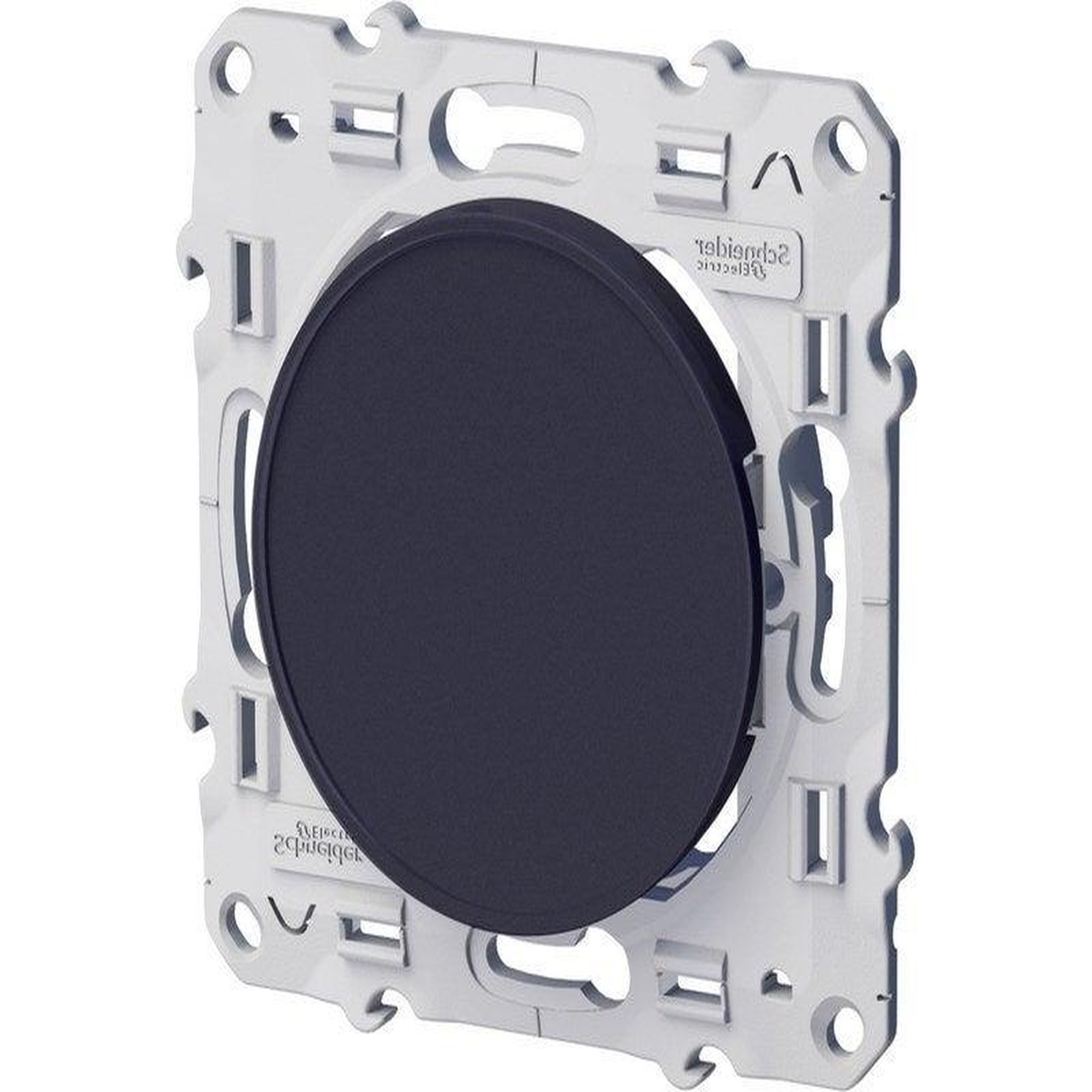 Schneider Electric Obturateur Odace, gris anthracite